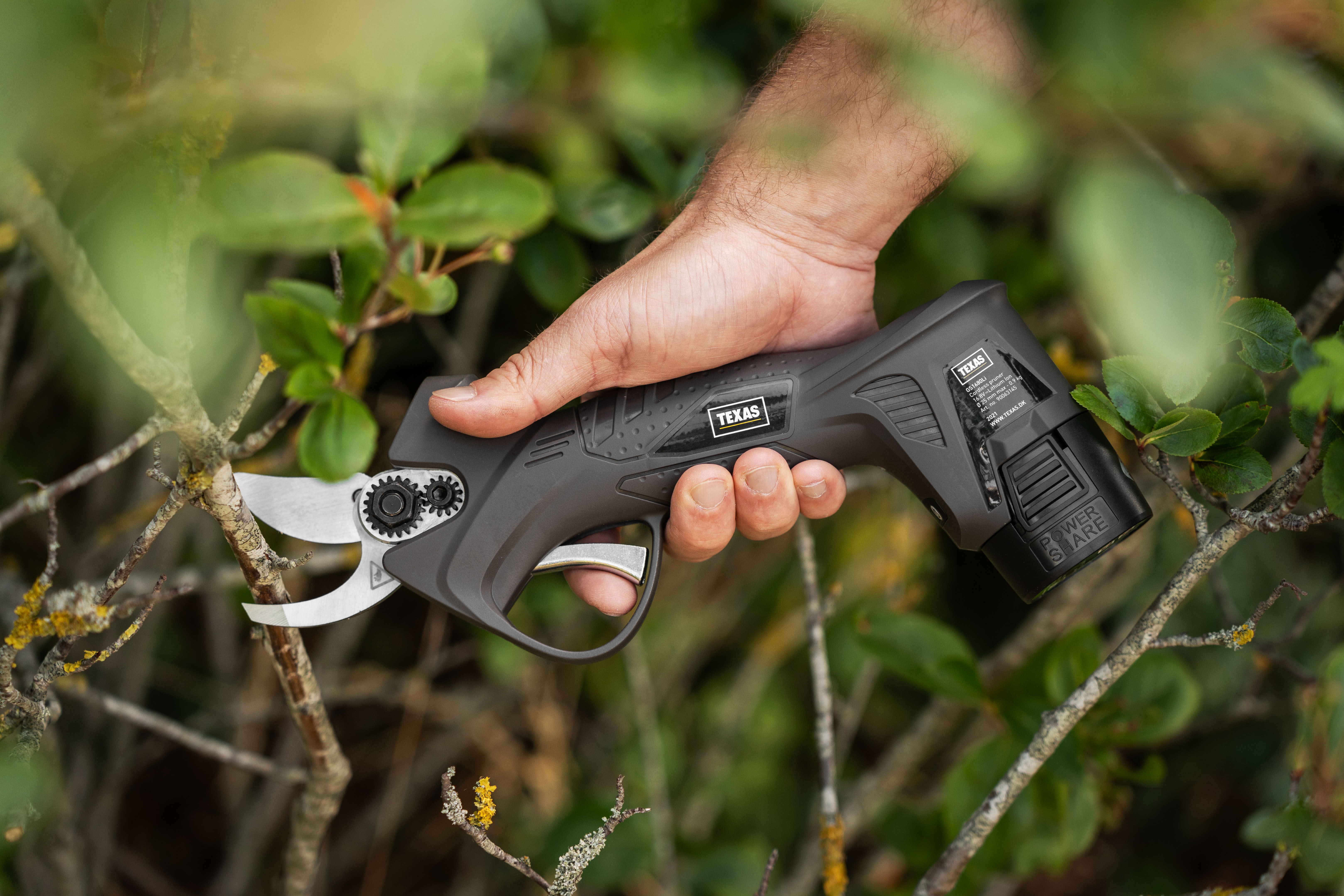 Texas Gartenschere GS1680Li mit 2 Batterien