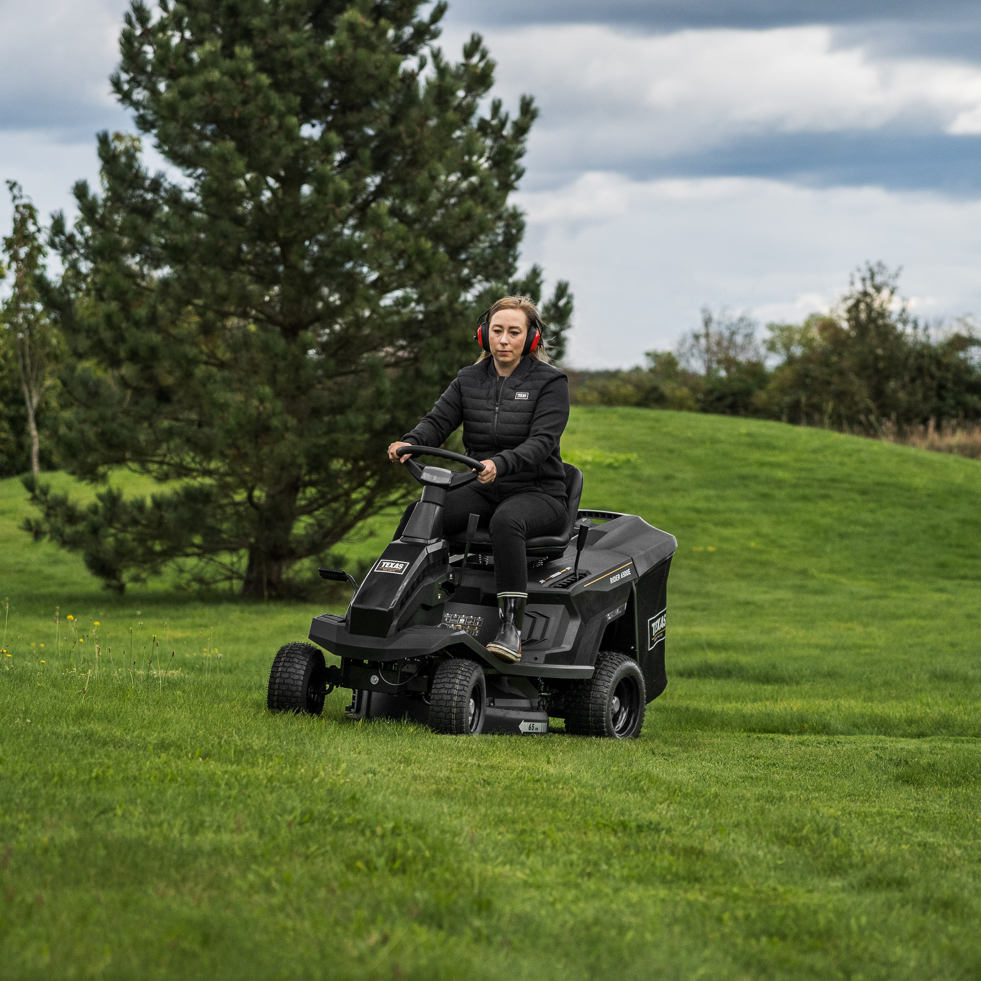 Texas Rasentraktor / Aufsitzmäher - Rider 6500E 3i1 NEW