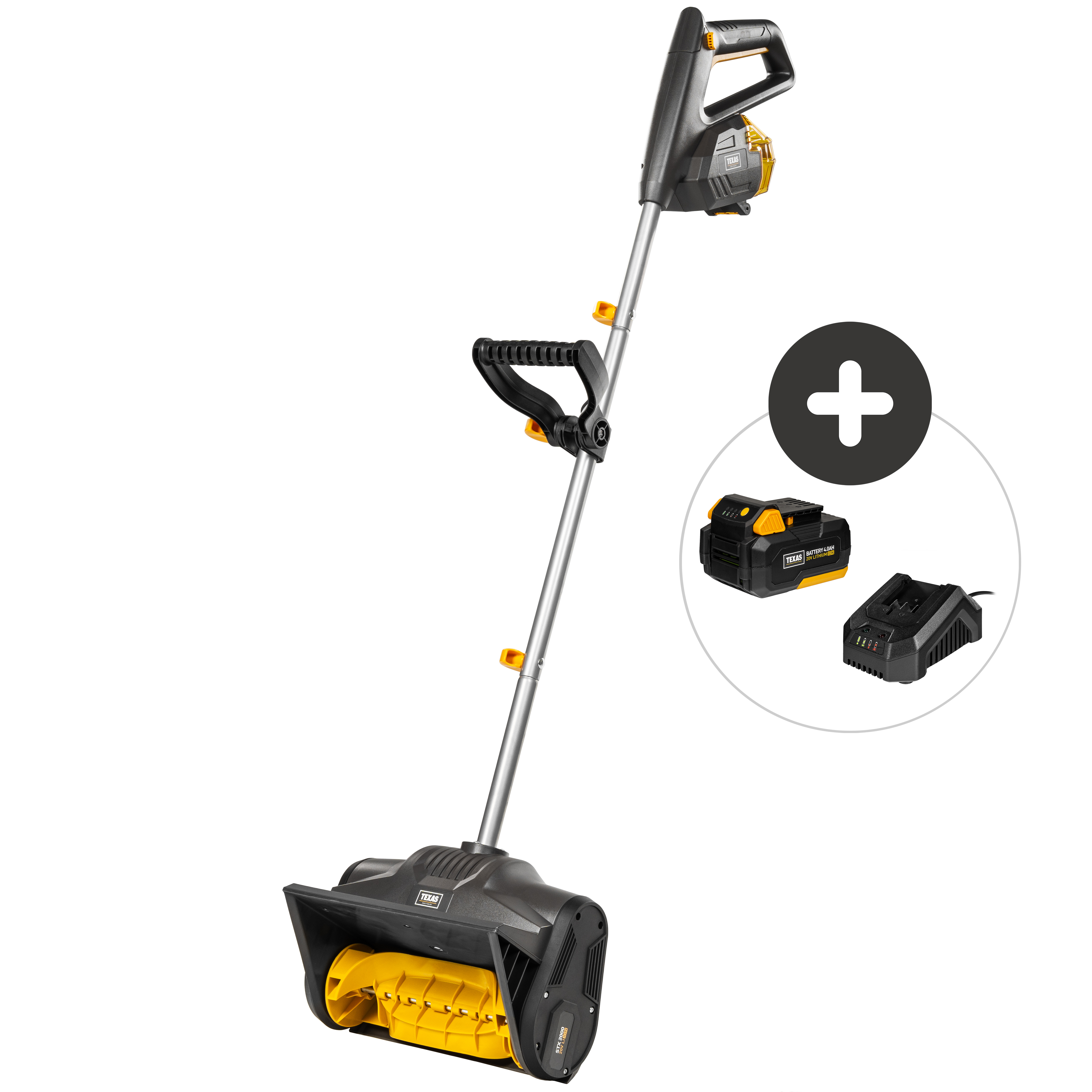 Texas Akku Schneefräse STX2000 (20V) - Mit Akku und Ladegerät