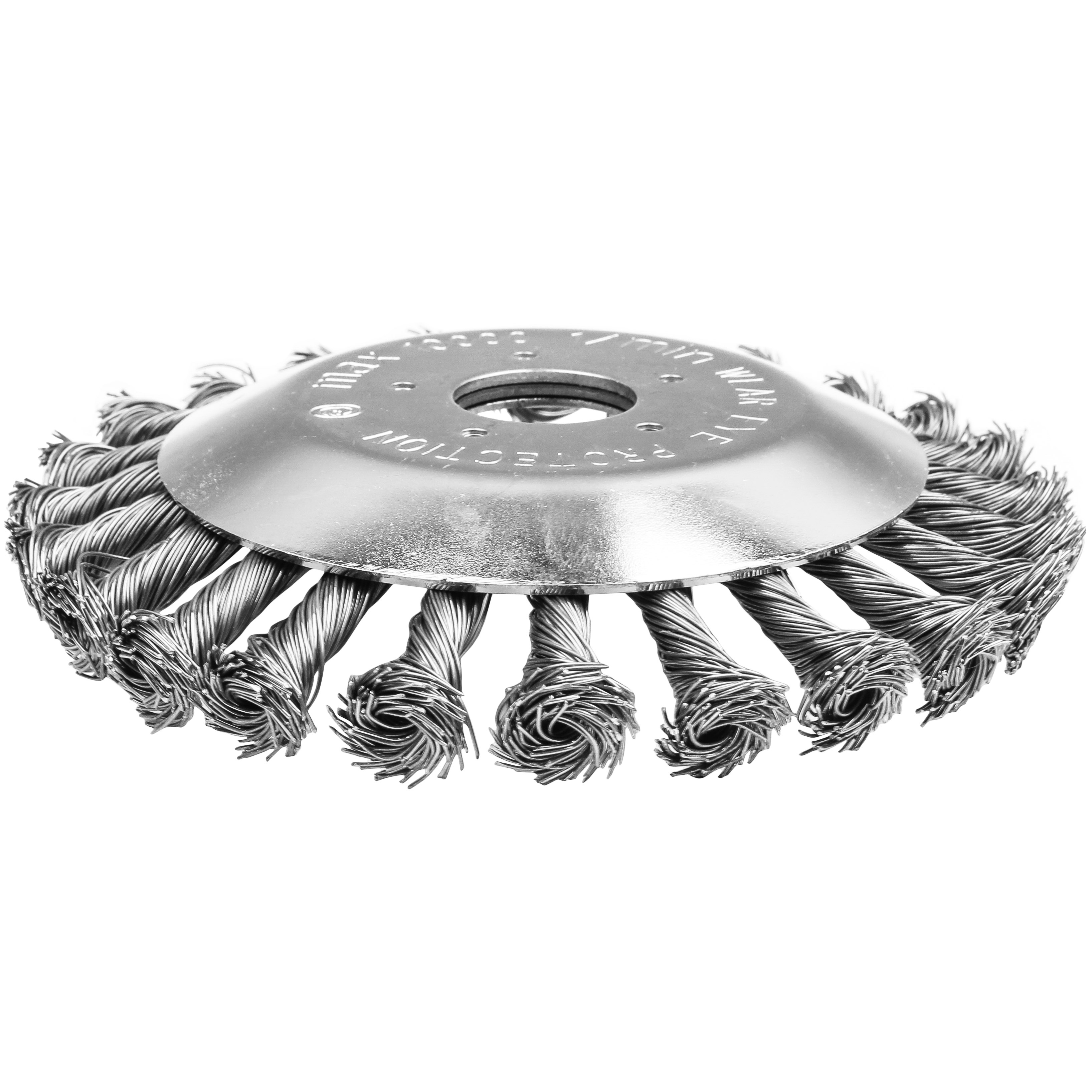 Texas Unkrautbürste - rotierende Stahlbürste 6" 15cm Texas Unkrautbürste - rotierende Stahlbürste 6" 15cm
