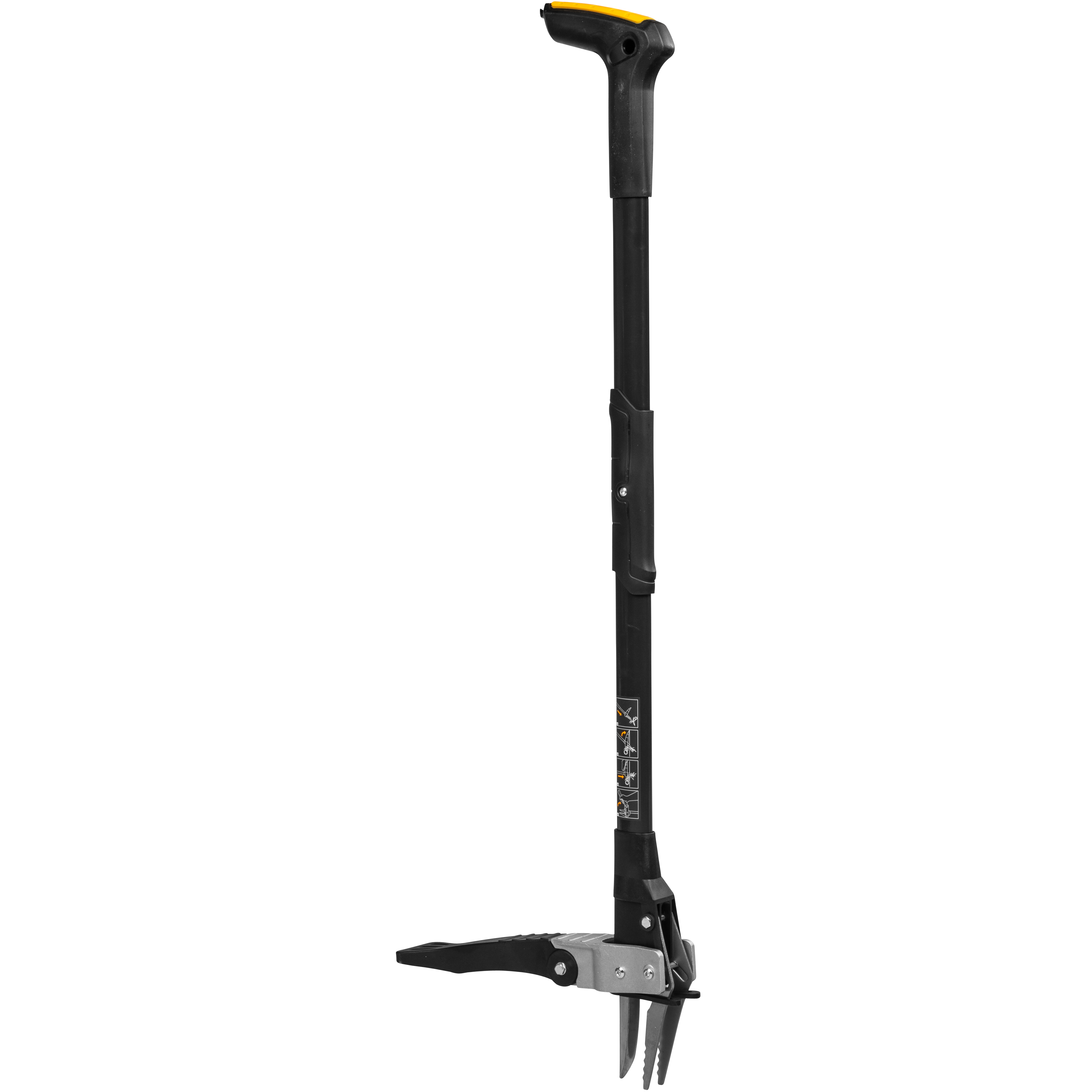 Texas Löwenzahnentferner Unkrautstecher 107cm Edelstahl Aluminium rückenschonend