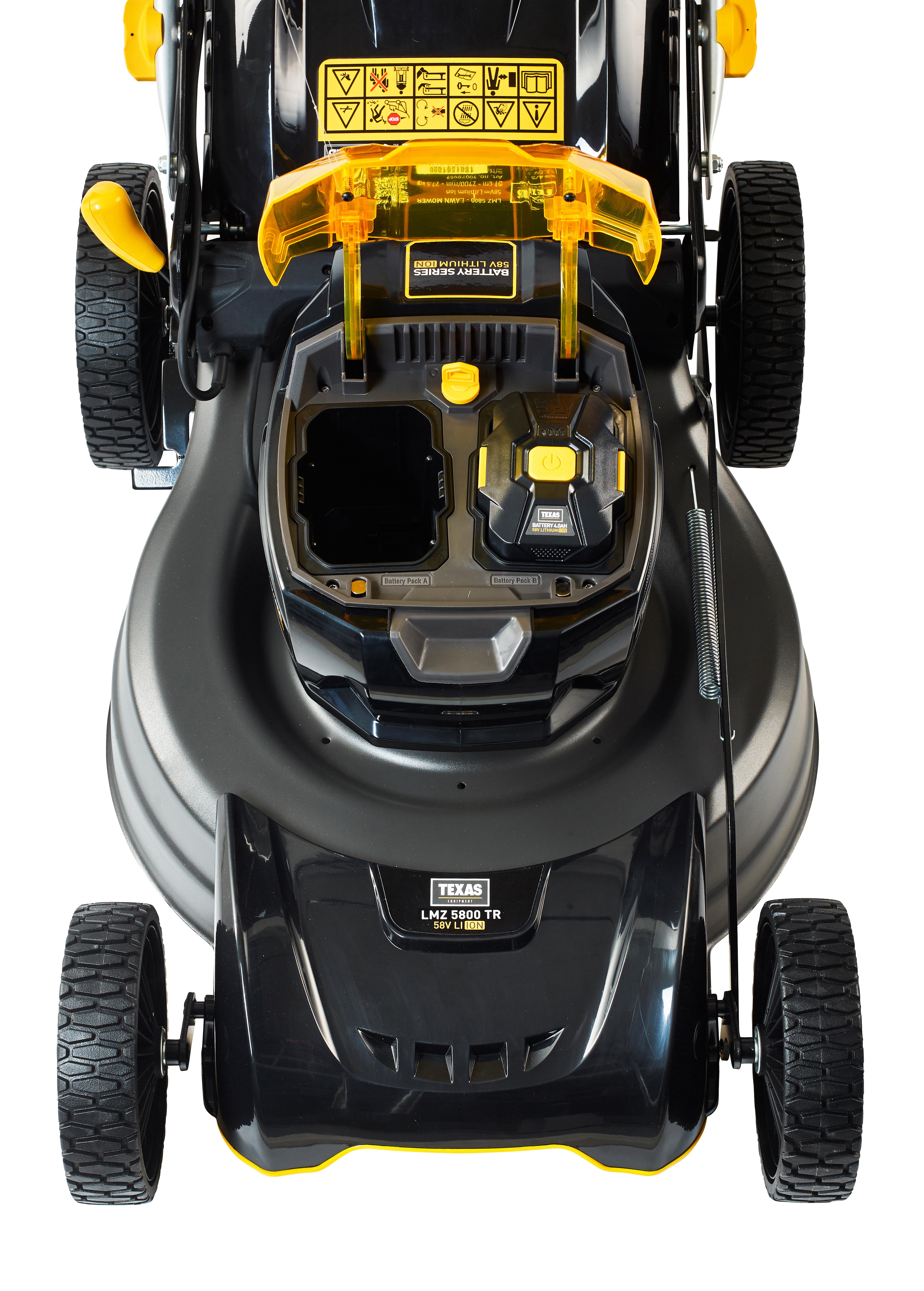 Texas Akku Rasenmäher - LMZ5800TR  inkl. 58 V / 4,0 Ah Akku und Standard Ladegerät