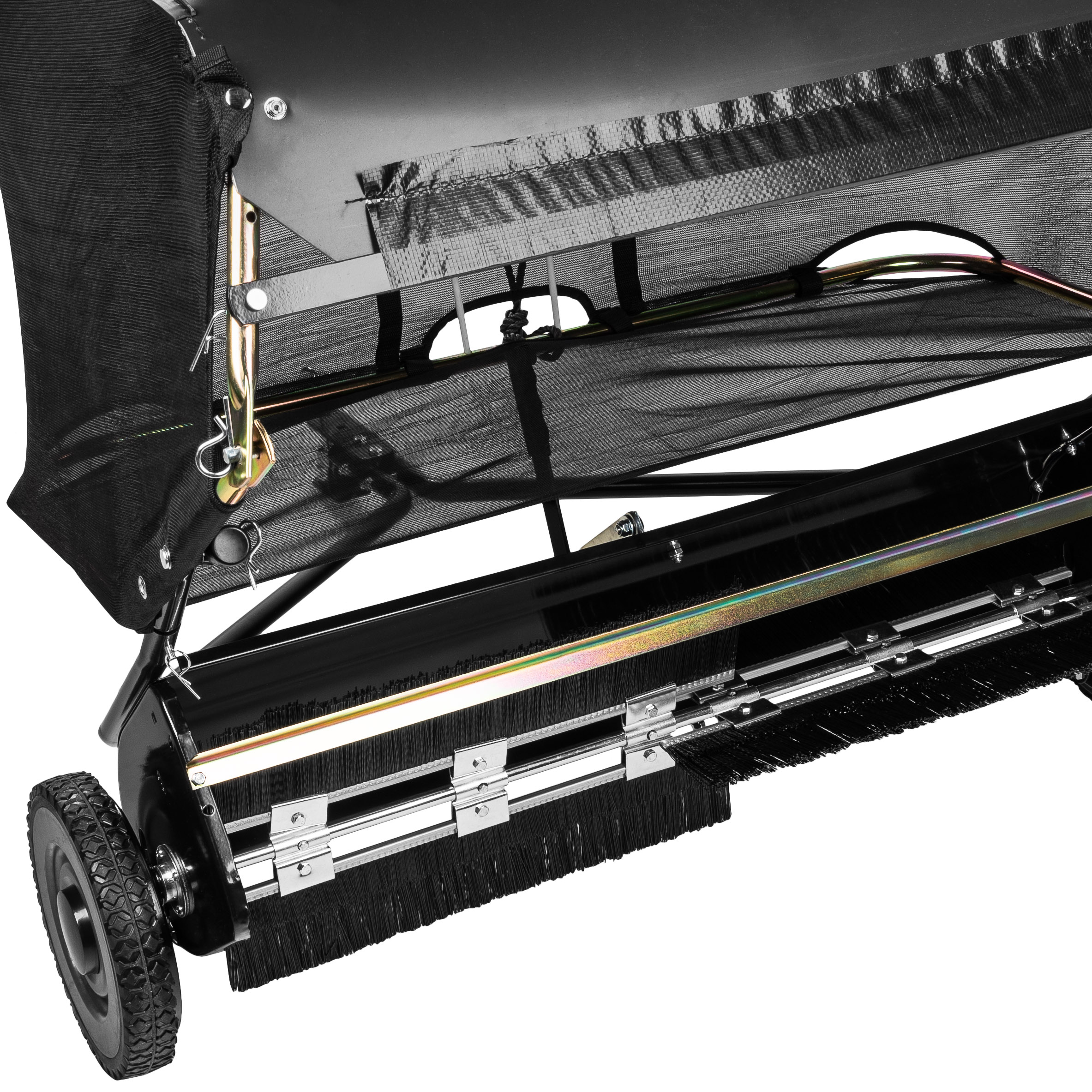 Texas Gras und Laubsammler