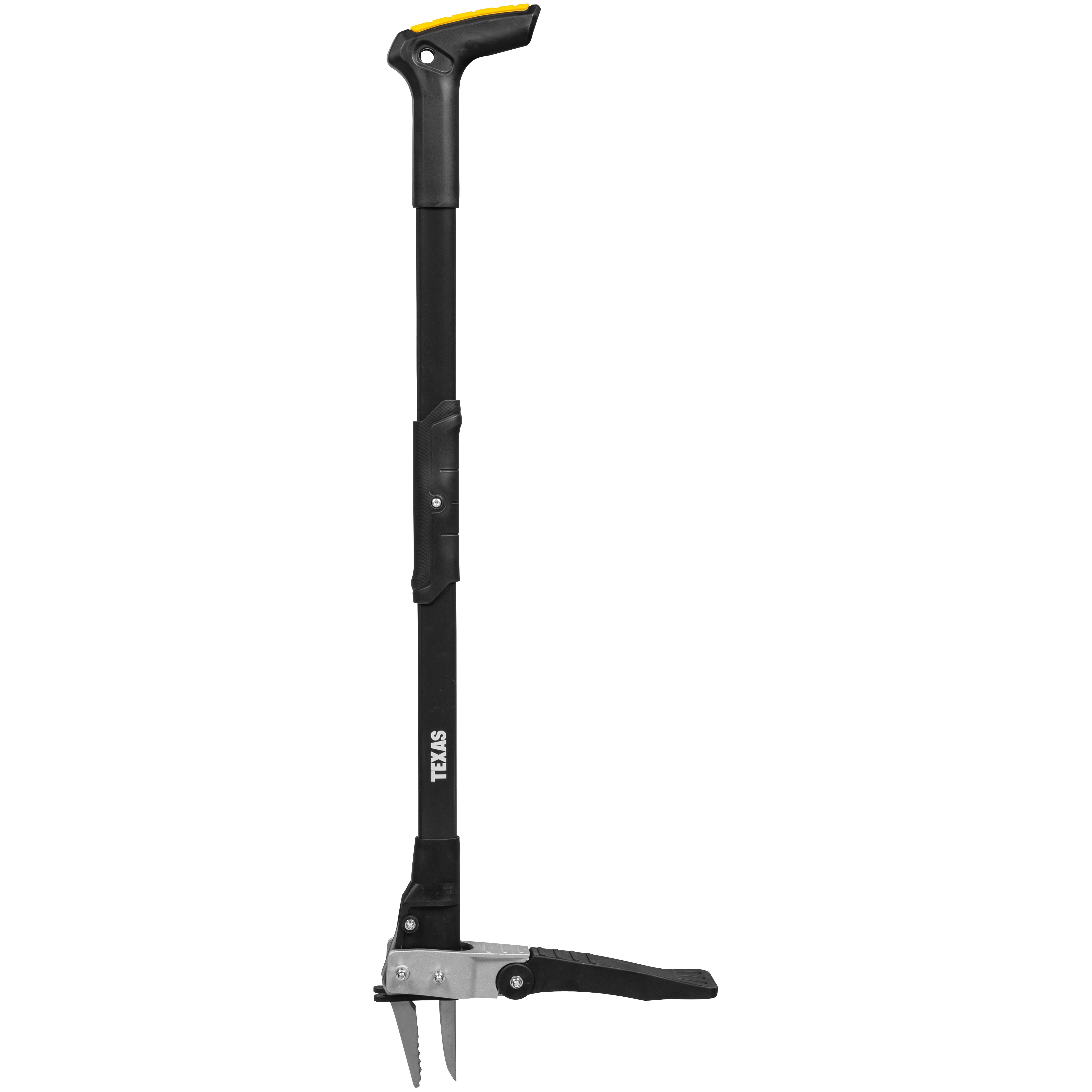 Texas Löwenzahnentferner Unkrautstecher 107cm Edelstahl Aluminium rückenschonend