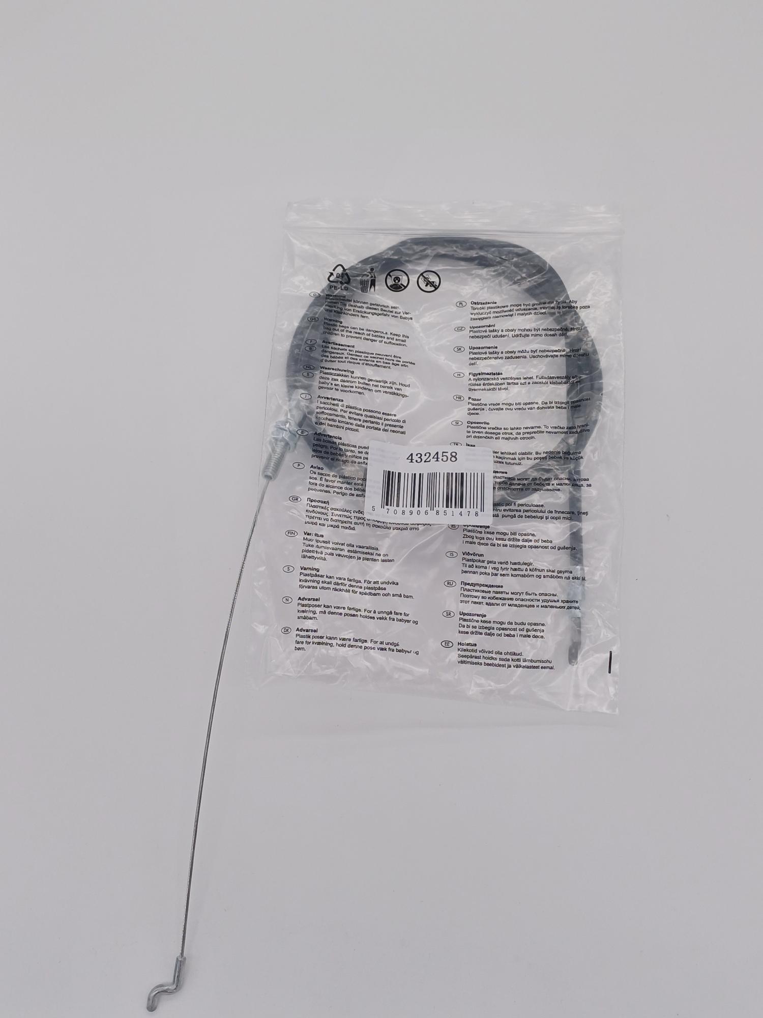 Texas Bremskabel 432458 für Rasenmäher Pro Lawn, Razor, RL, RLV, XM, ZL & ZT Serie