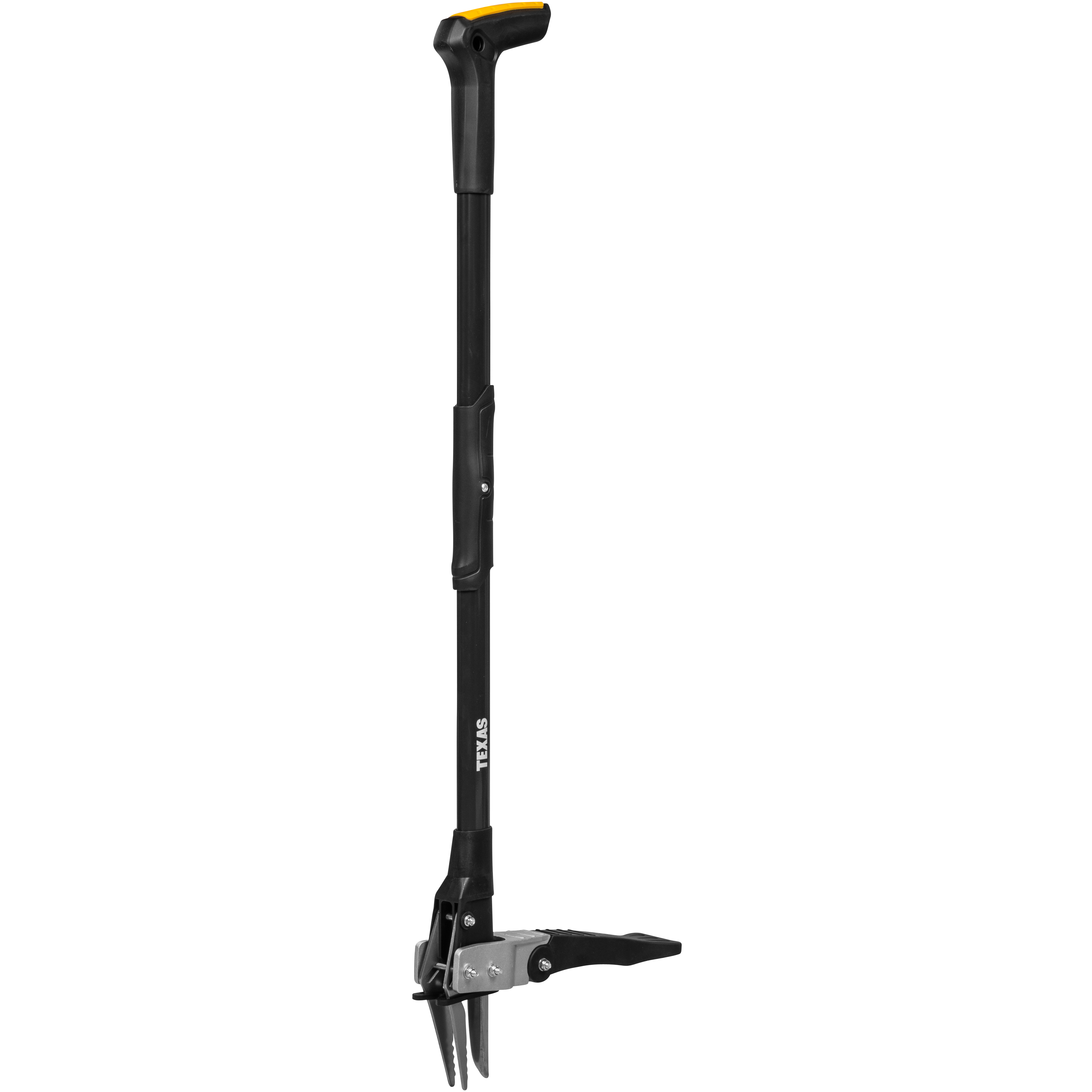 Texas Löwenzahnentferner Unkrautstecher 107cm Edelstahl Aluminium rückenschonend