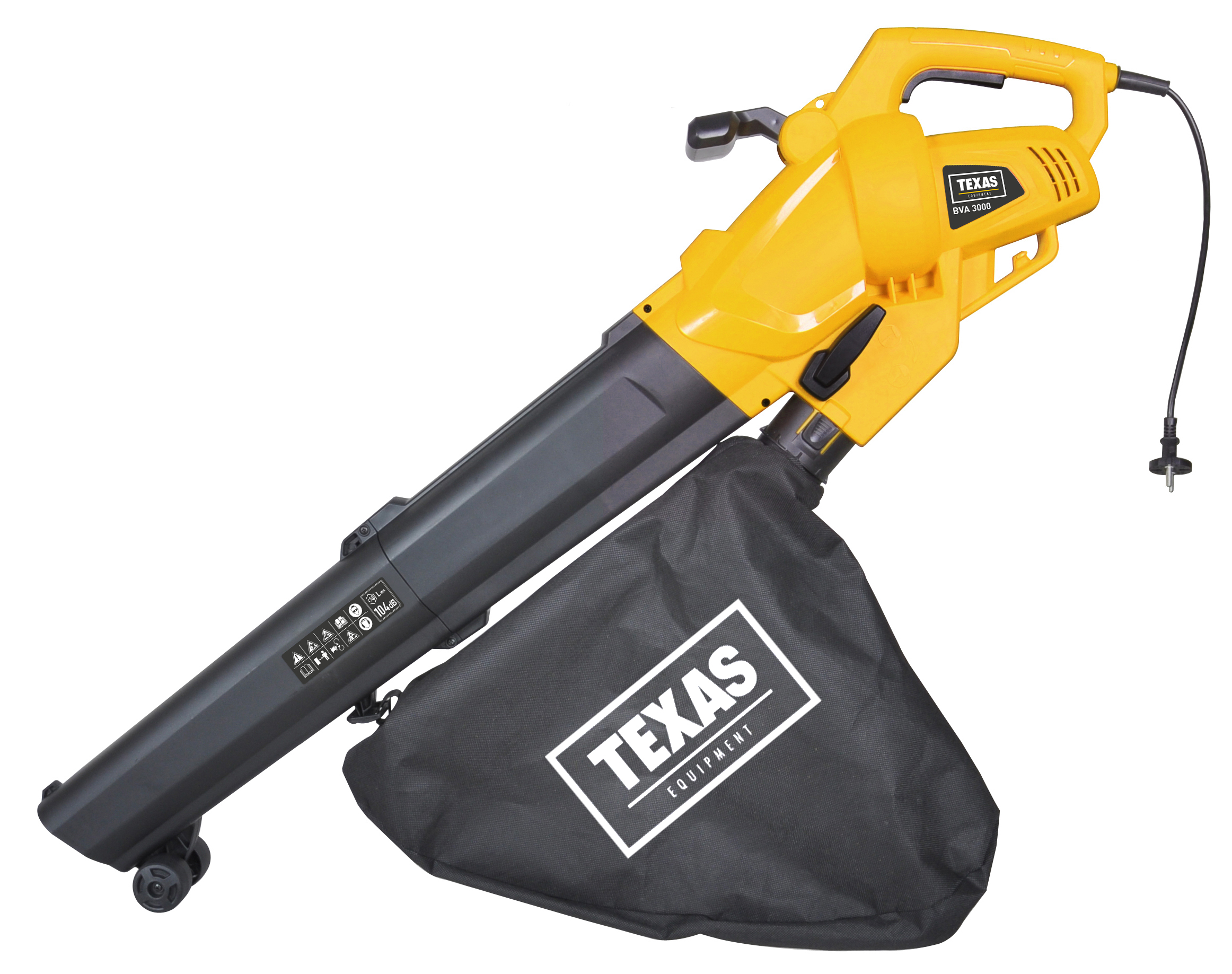 Texas Laubbläser / Laubsauger - BVA3000