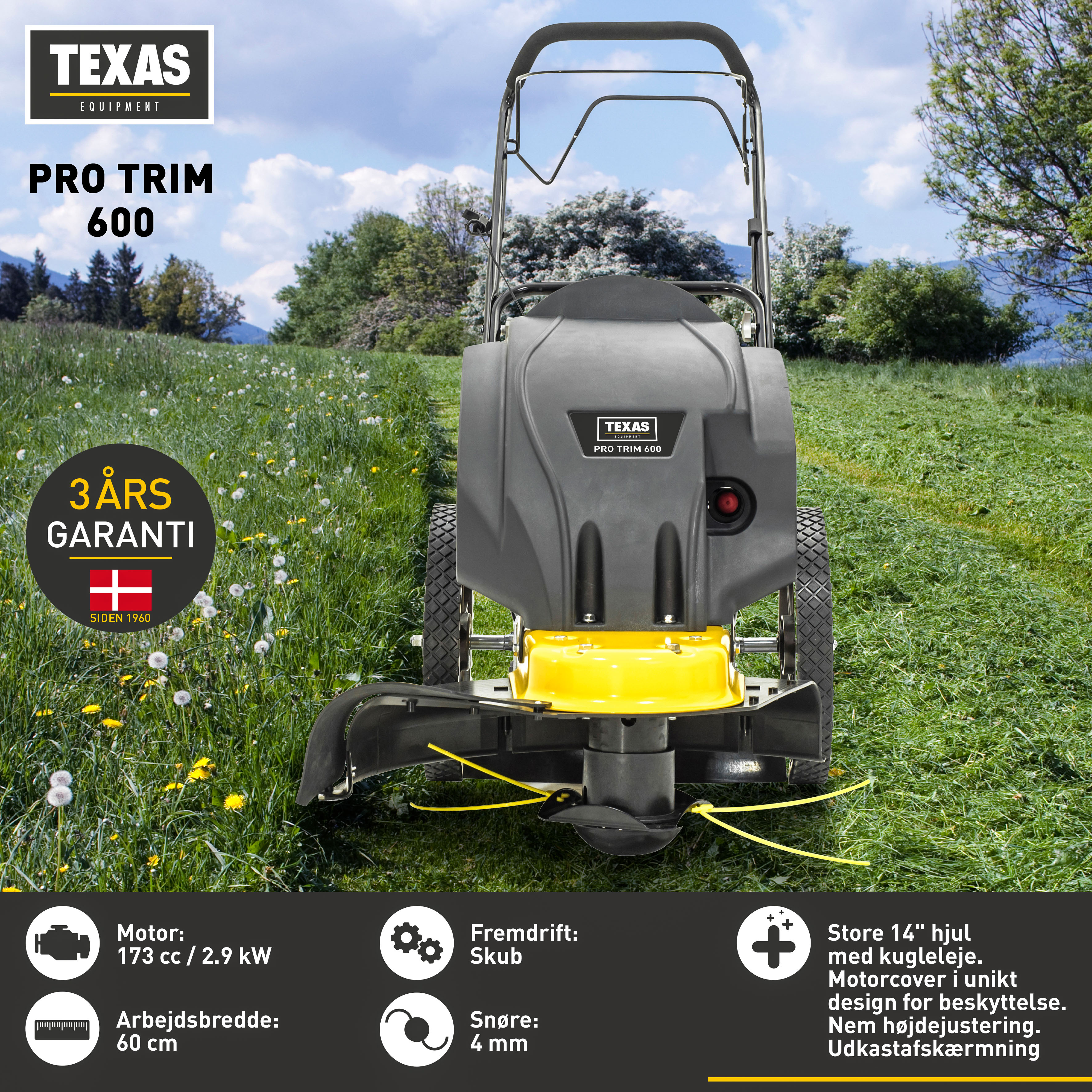 Texas Benzintrimmer - Pro Trim 600