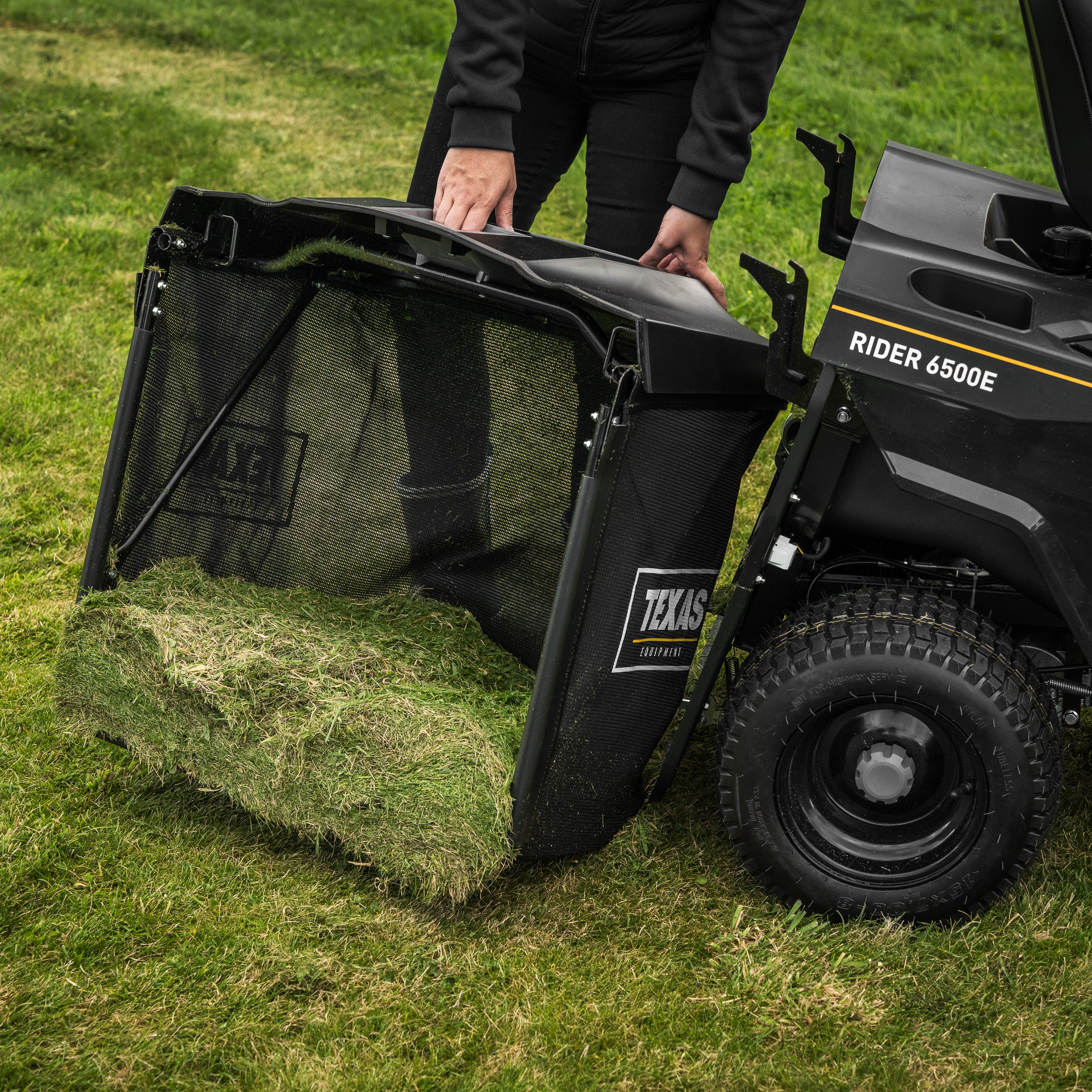 Texas Rasentraktor / Aufsitzmäher - Rider 6500E 3i1 NEW