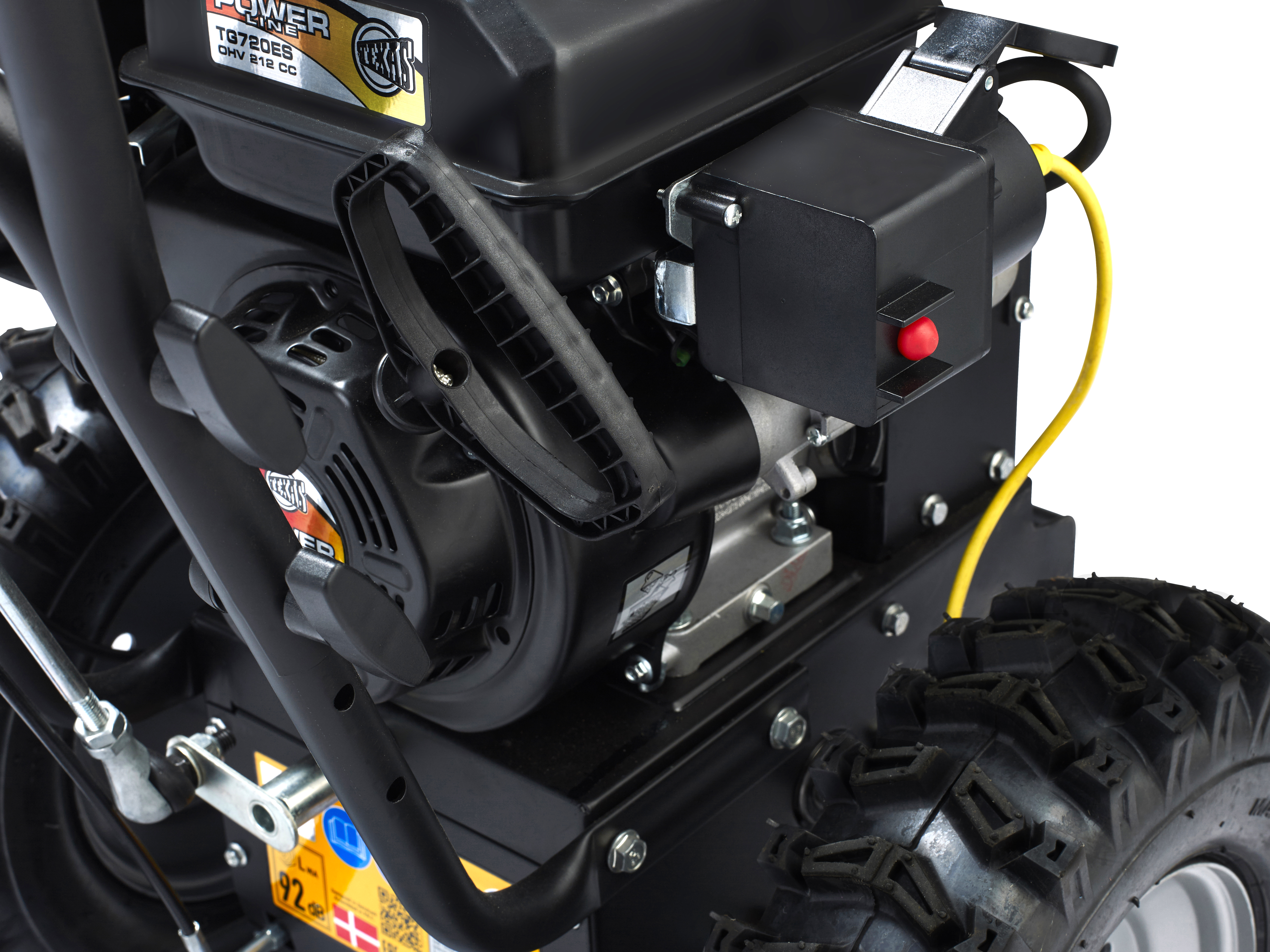 Texas Multifunktionsmaschine - Combi 800TGE Geräteträger mit Kehrwalze 