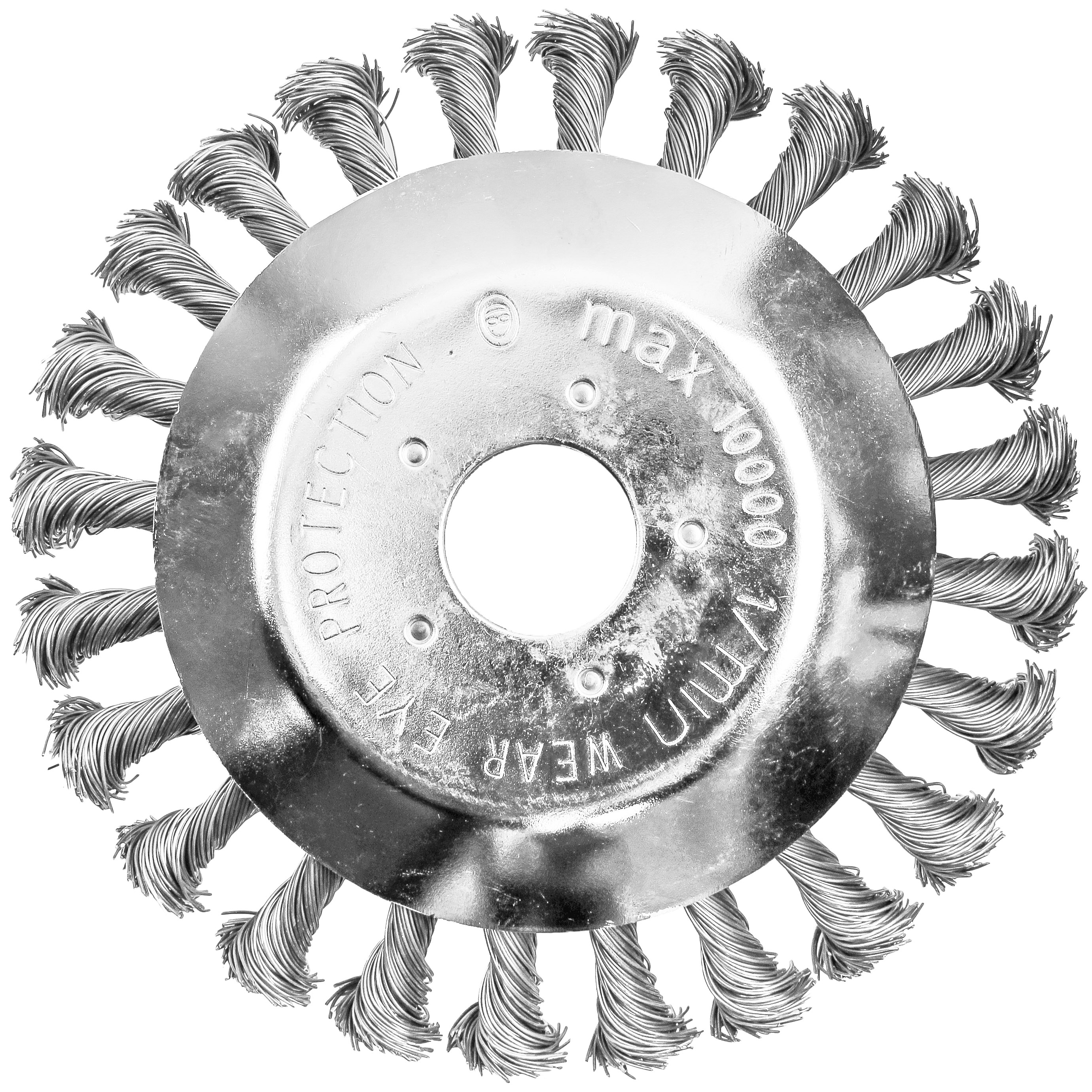 Texas Unkrautbürste - rotierende Stahlbürste 6" 15cm Texas Unkrautbürste - rotierende Stahlbürste 6" 15cm