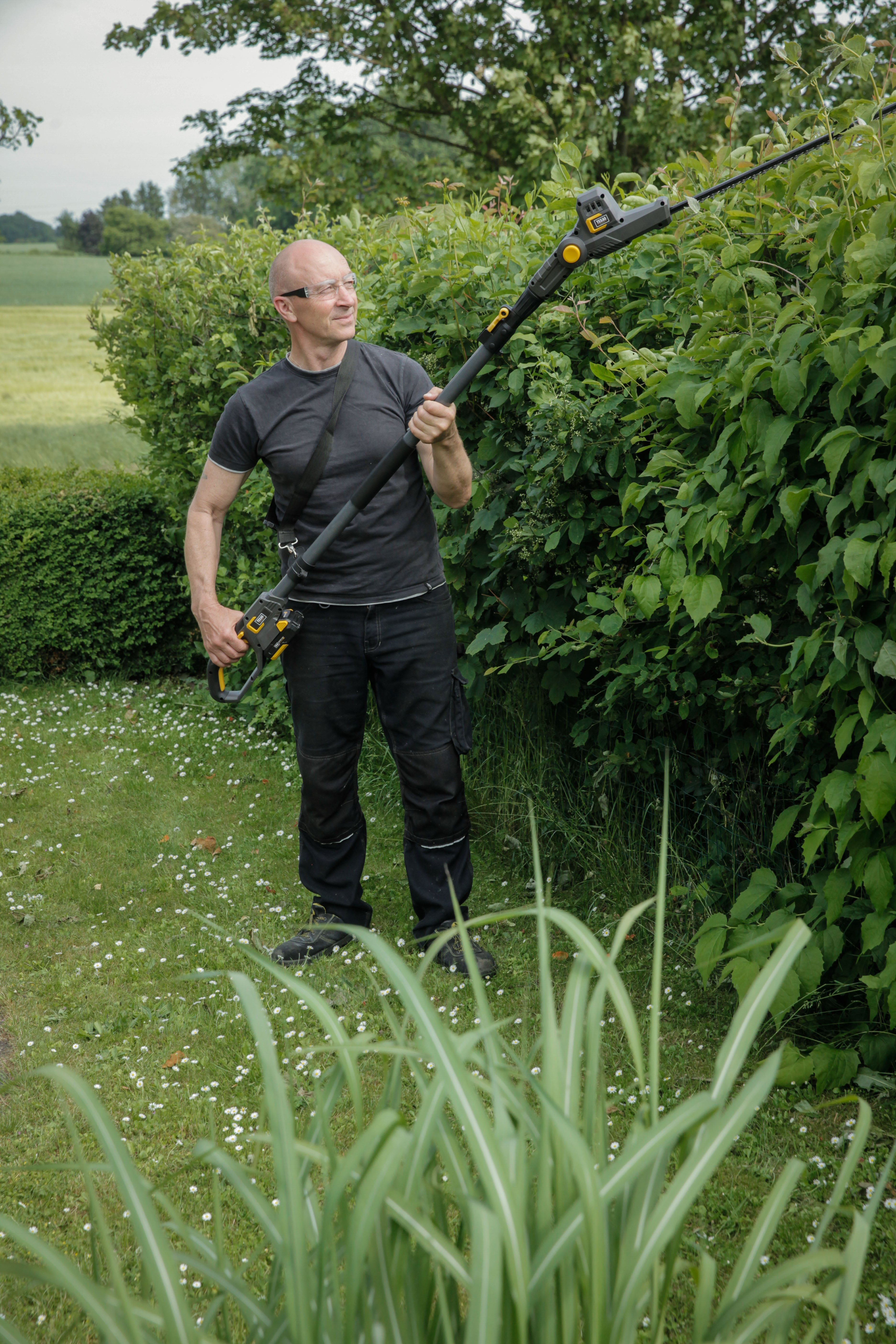 Texas Heckenschneider Teleskoptrimmer PHX2000 (20V) mit Akku+Ladegerät