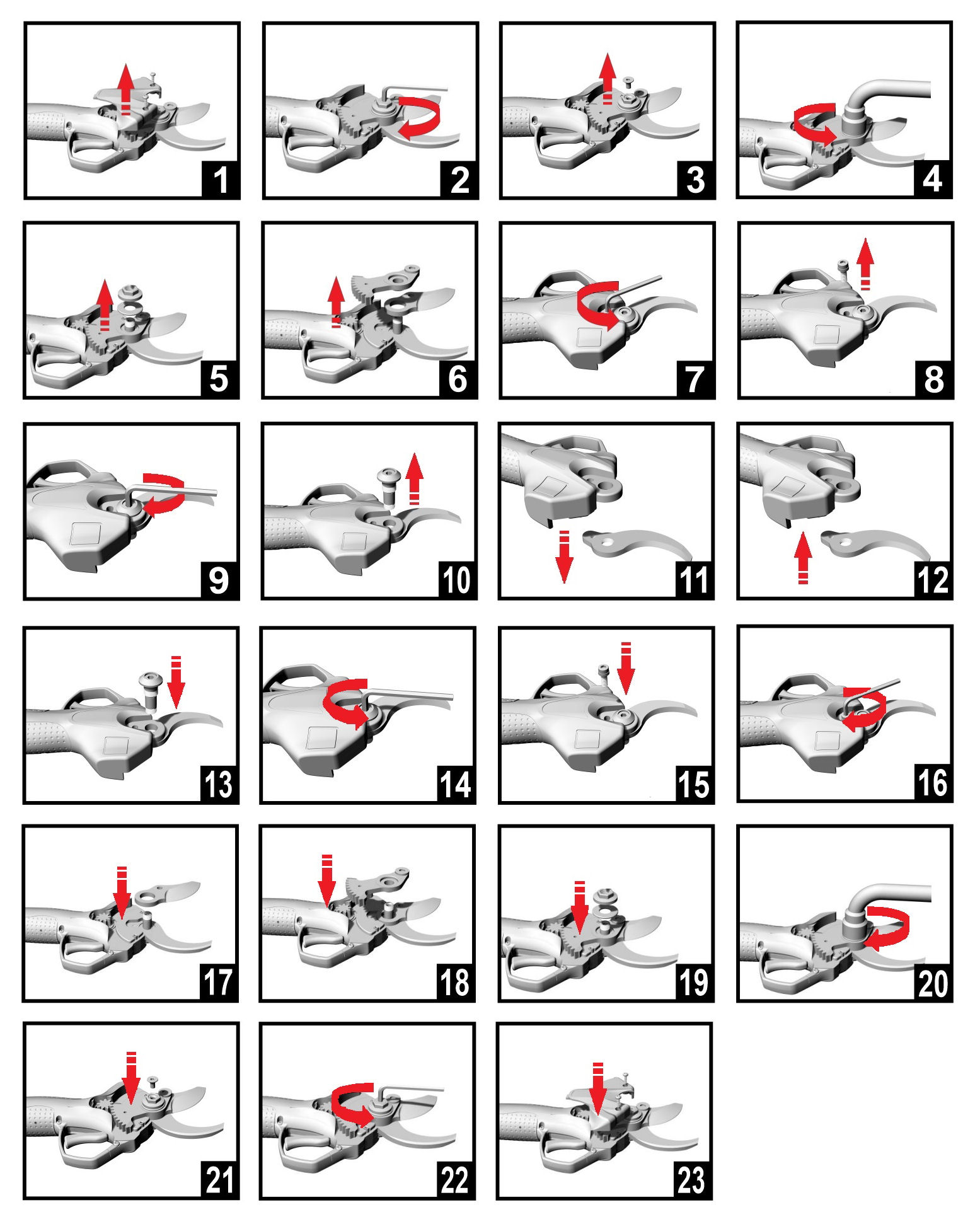 Texas Gartenschere GSX2000 (20V) - Solo