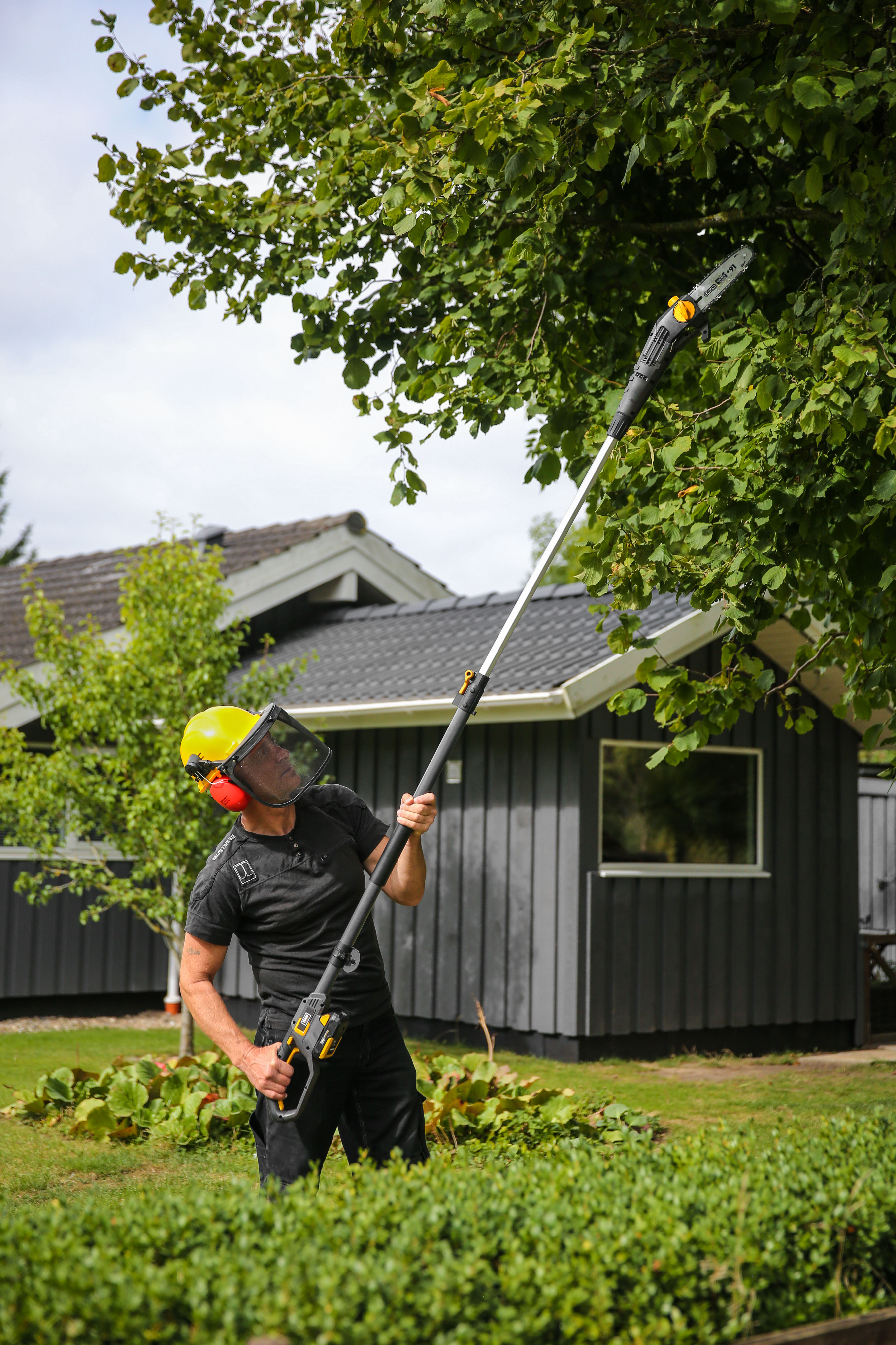 Texas Akku Teleskopkettensäge PCX2000 (20V) mit Akku+Ladegerät