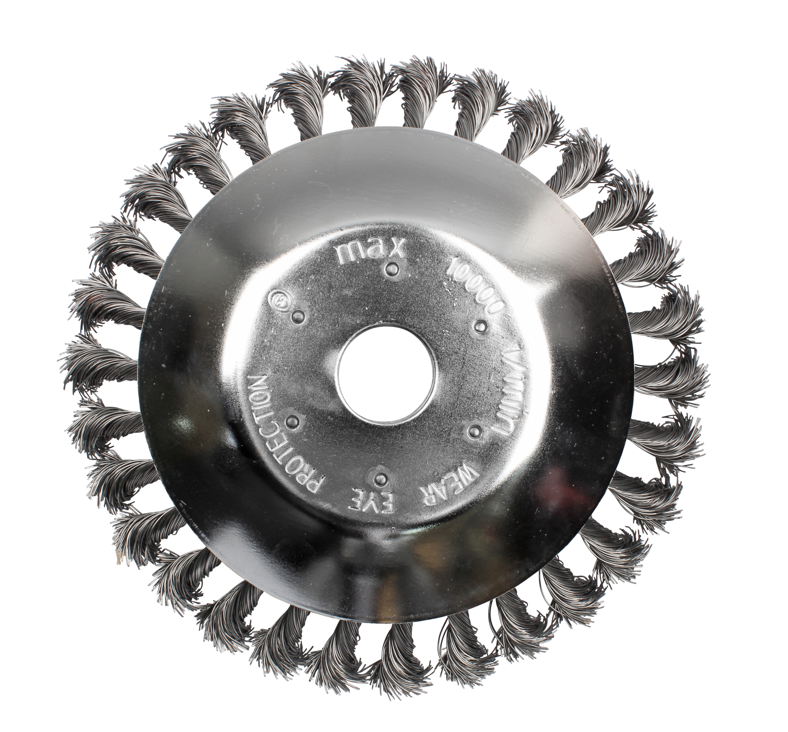 Texas Unkrautbürste - rotierende Stahlbürste 8" 20cm